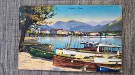 Antike Postkarte Lugano,Quai,1920. Top Zustand!