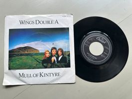 PAUL MCCARTNEY WINGS BEATLES tolle Single Mull of kintyre
