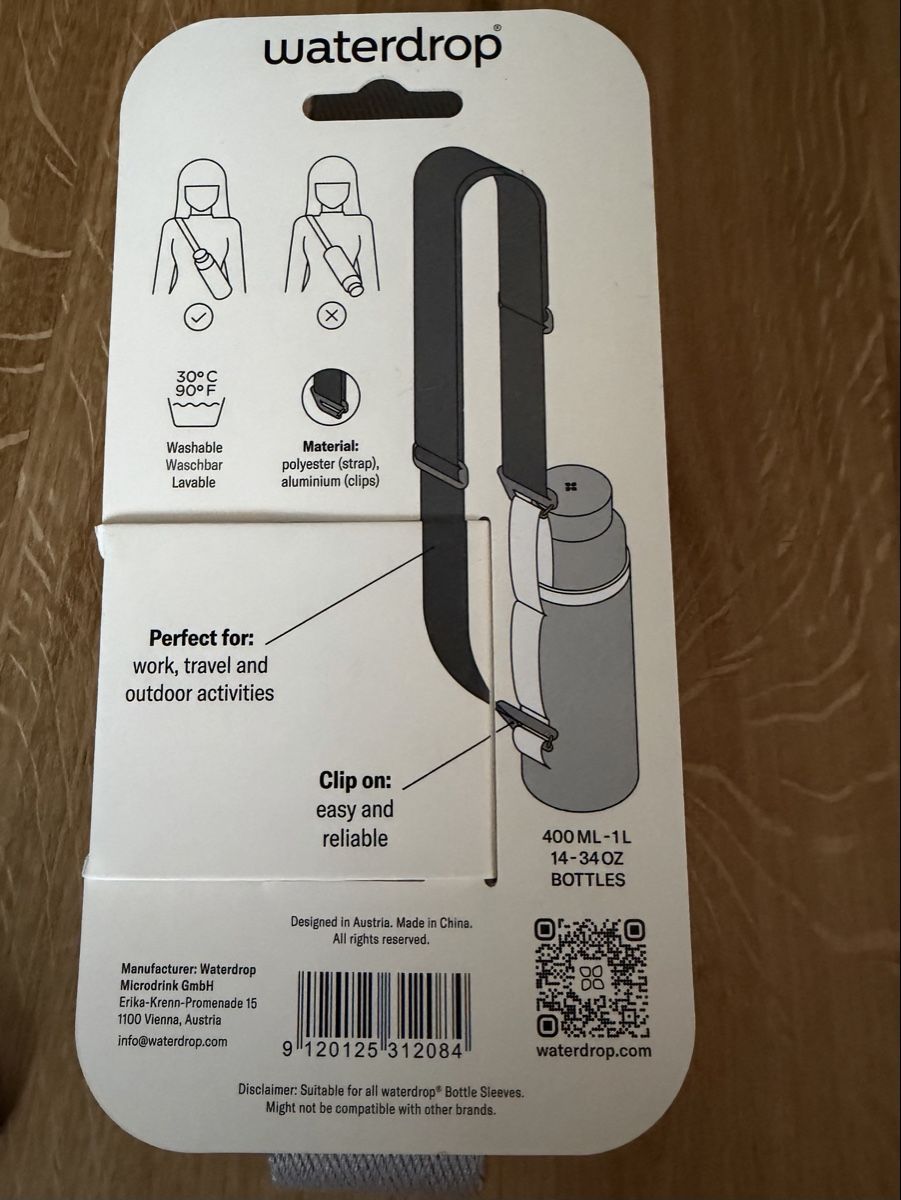 Sonstige Kleidung & Accessoires: Waterdrop Bottle Strap (Neu & unbenutzt) – Neu und originalverpackt aus Root von dnhayman 3