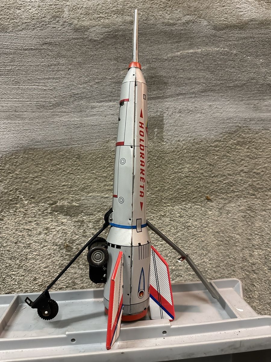 Giocattoli: Rakete blech spielzeug ungarn – Nuovo (secondo la descrizione) da Reinach AG venduto da rares75 3