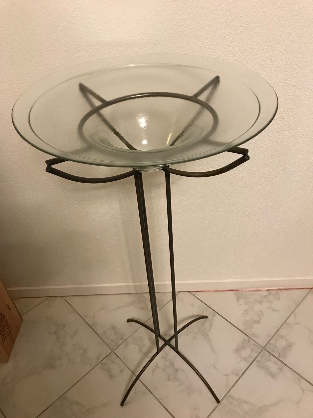 Altro in Decorazioni & Accessori: Dekoständer mit Glasschale – Usato da Uffikon venduto da Frosch1506 2