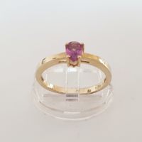 Silber Ring 925 mit ein schmuckstein gr. 18,2 mm