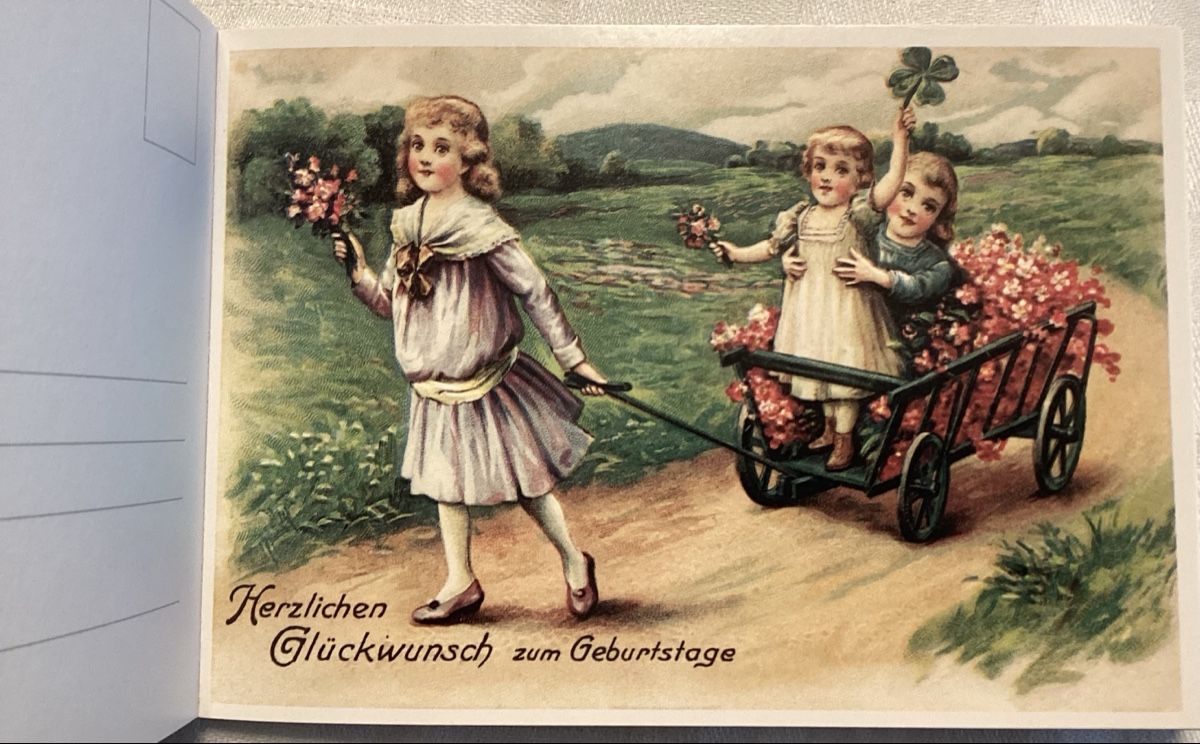 Cartoline postali: Nostalgische Postkarten, Grusskarten/Glückwunschkarten – Usato da Reinach BL venduto da Linda013 1