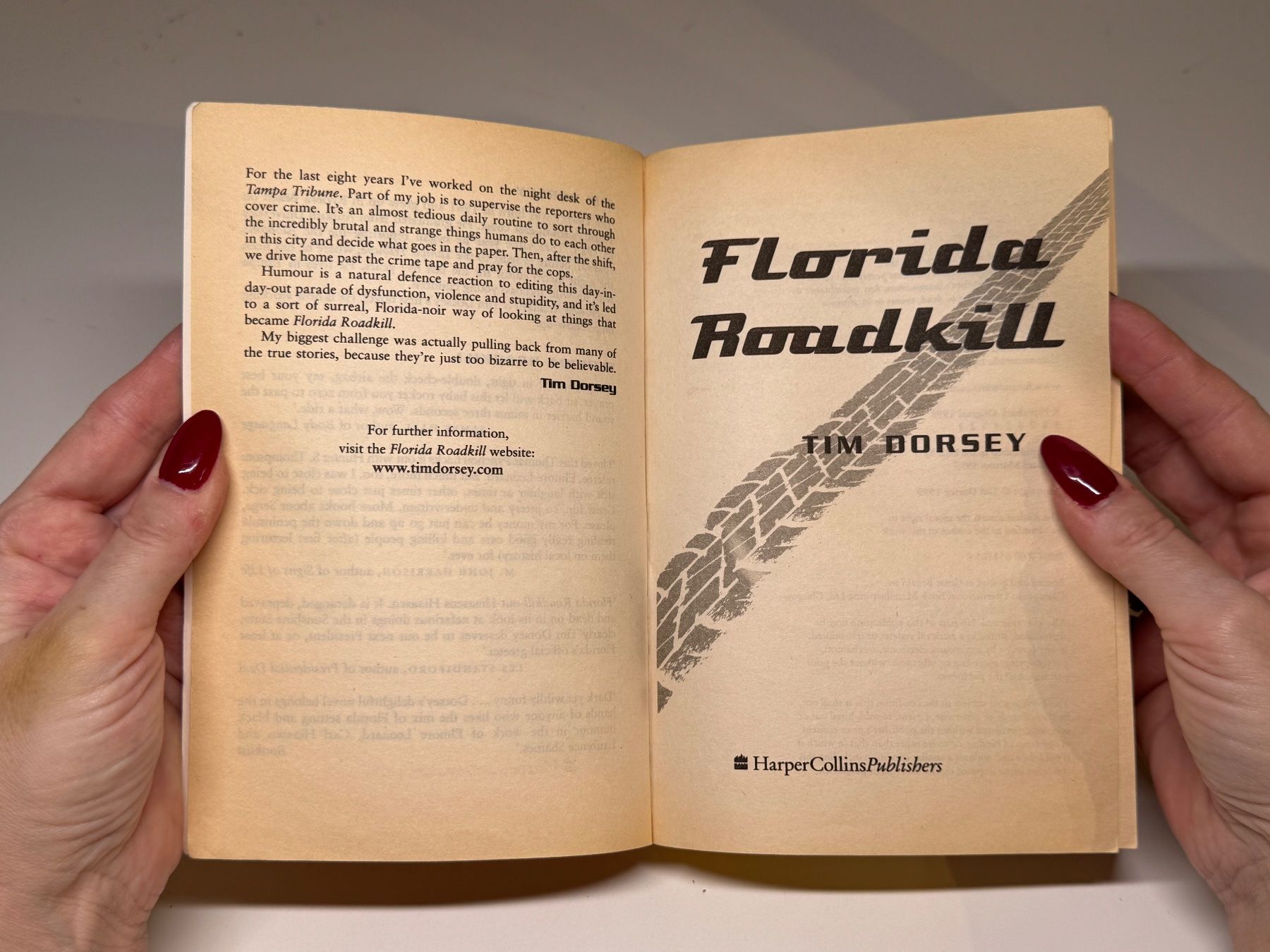 Libri: NOVEL: Tim Dorsey, Florida Roadkill – Usato da Grosswangen venduto da English_books 2