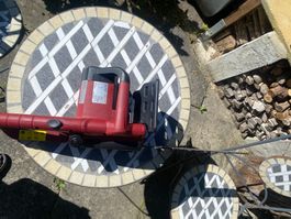 Gut erhaltene Elektro-Kettensge für den Garten. Sommer-An...
