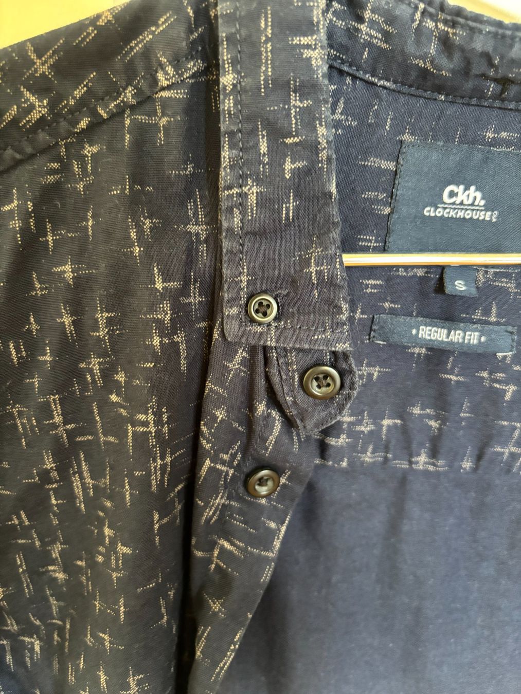 C&A Camicie: C&A Herrenhemd, Grösse M, Dunkelblau – Usato da Bern venduto da l_schweizer14 3