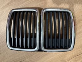 Original BMW E30 Kühlergrill Niere Chrom Top Zustand