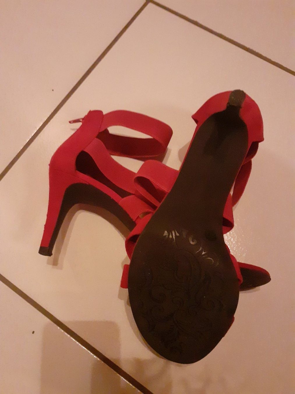 Graceland Damenschuhe: Sandales rouges – Neu (gemäss Beschreibung) aus Boudry von jaq_gjl2 5
