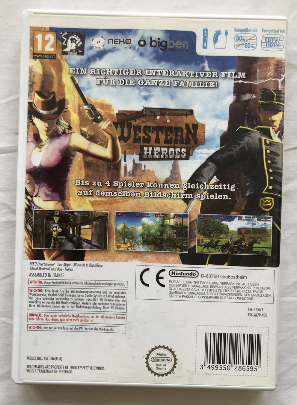 Nintendo Giochi: Nintendo Wii - WESTERN HEROES – Usato da Schaffhausen venduto da durruti 2
