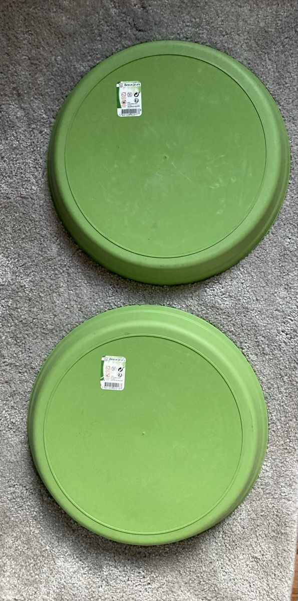 Vasi per fiori: 2 grandes soucoupes pour pots de fleurs – Nuovo e nell'imballaggio originale da Ardon venduto da hel_2sxp 4
