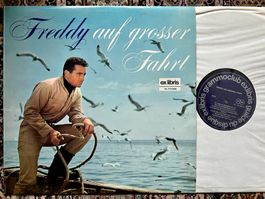 LP Ex Libris Freddy Auf Grosser Fahrt LP GEWASCHEN