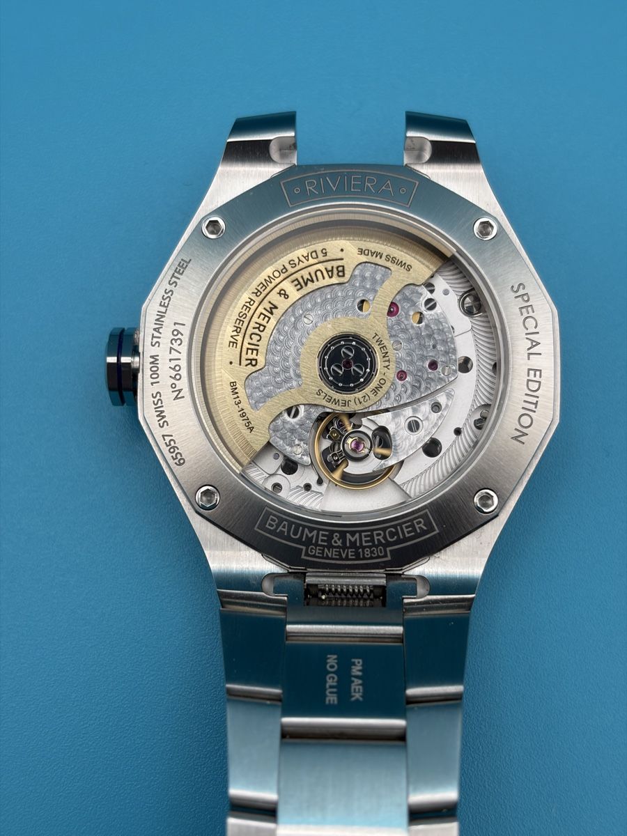 Baume & Mercier Orologi: Baume & Mercier Riviera MOA10822 – Nuovo (secondo la descrizione) da Meyrin venduto da Samos23 3