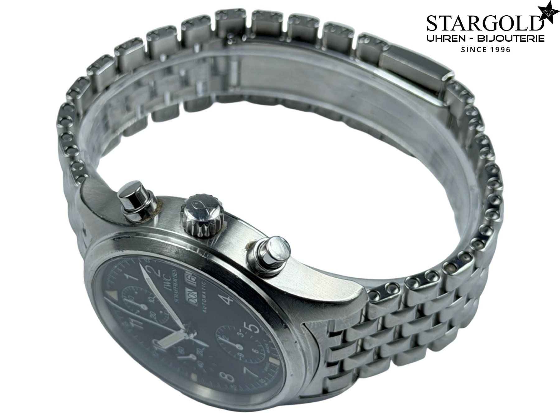 IWC Uhren: IWC Fliegeruhr Chronograph - IW3706 – Gebraucht aus Zürich von Stargold-Uhren 5