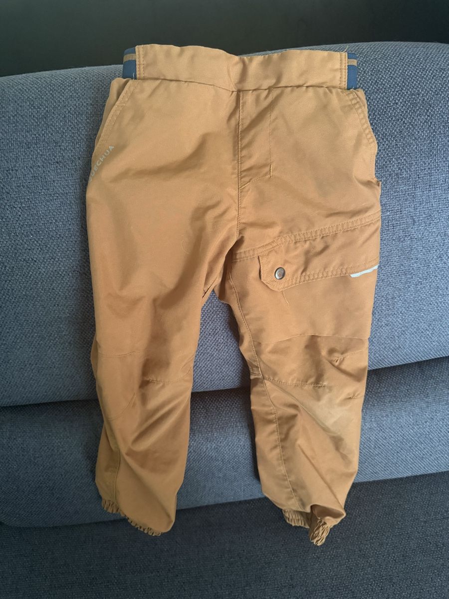 Decathlon Pantaloni: Kinderhose Quechua braun Grösse 96-102 cm – Usato da Bergdietikon venduto da R.Pueffke