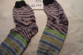 Handgestr.RICO DESIGNS Wollsocken  Gr.42/43    (475)
