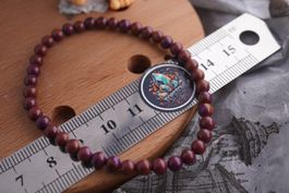 Cobalt Calcit   5mm  Armband  – Pure Earth (6mm) 🌸