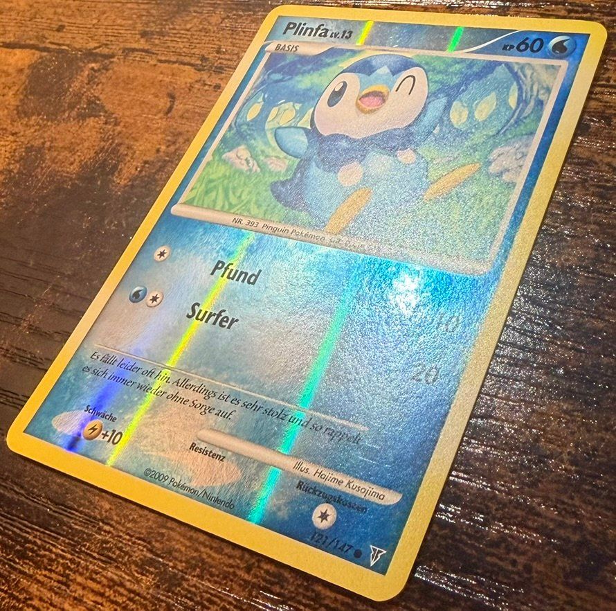 Pokémon Sammelbilder & Trading cards: Plinfa Reverse Holo 121 – Gebraucht aus Zürich von PEACECOCOON 1