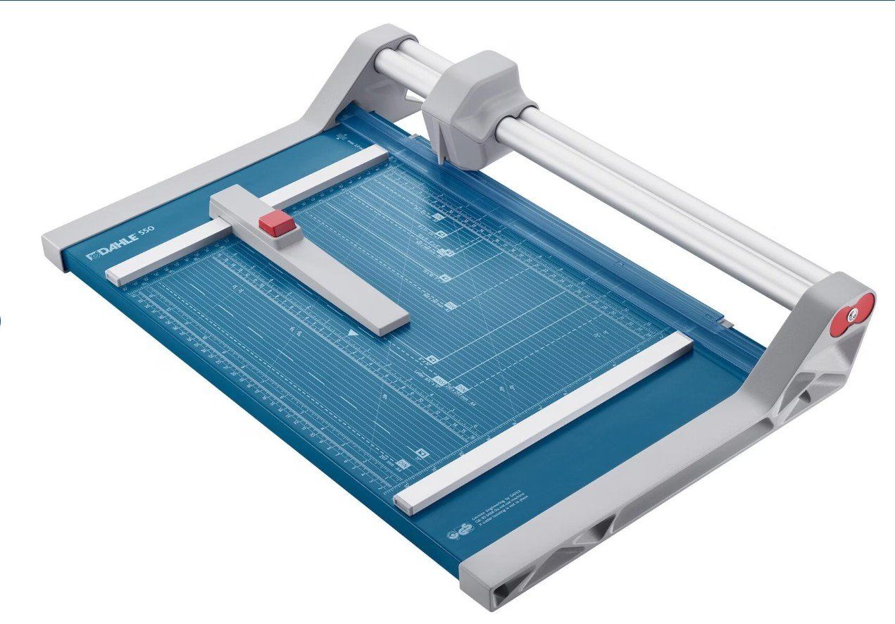 Tutti gli attrezzi: DAHLE 550 Rollenschneidmachine (900065) – Nuovo e nell'imballaggio originale da Zürich venduto da fundsachenverkauf