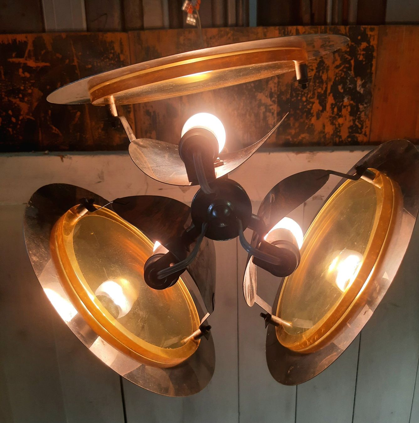 Lampen: Midcentury Spaceage Art Deco Lampe – Gebraucht aus Arbon von torso444 3