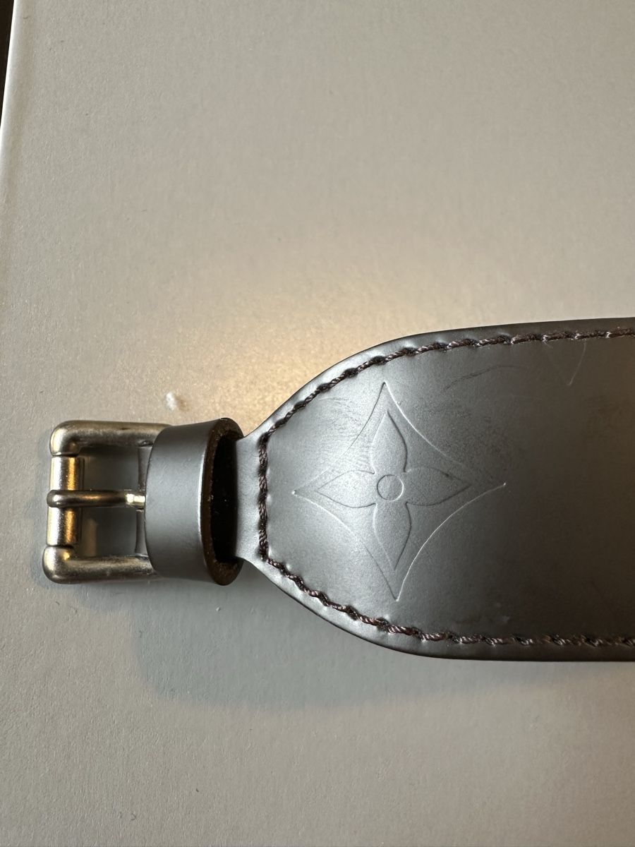 Louis Vuitton Bracciali & Braccialetti: Bracelet cuir marron-Louis Vuitton, taille S. – Usato da Genève venduto da Tom6 5