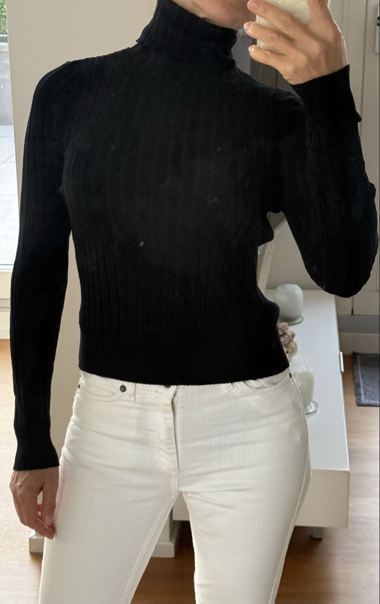 Zara Maglioni & Felpe: Pullover Strick schwarz Zara Knitt Gr. S – Usato da Stansstad venduto da InStyle8