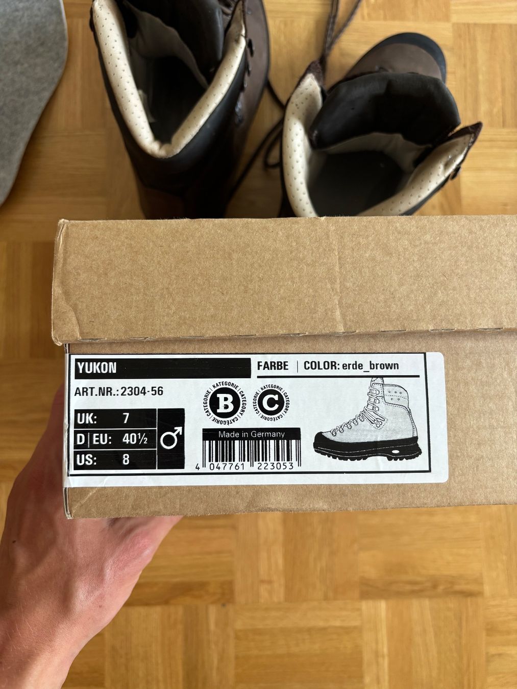 Hanwag Scarpe da uomo: Hanwag Yukon 40.5 – Usato da St. Gallen venduto da sam_8fc9 6