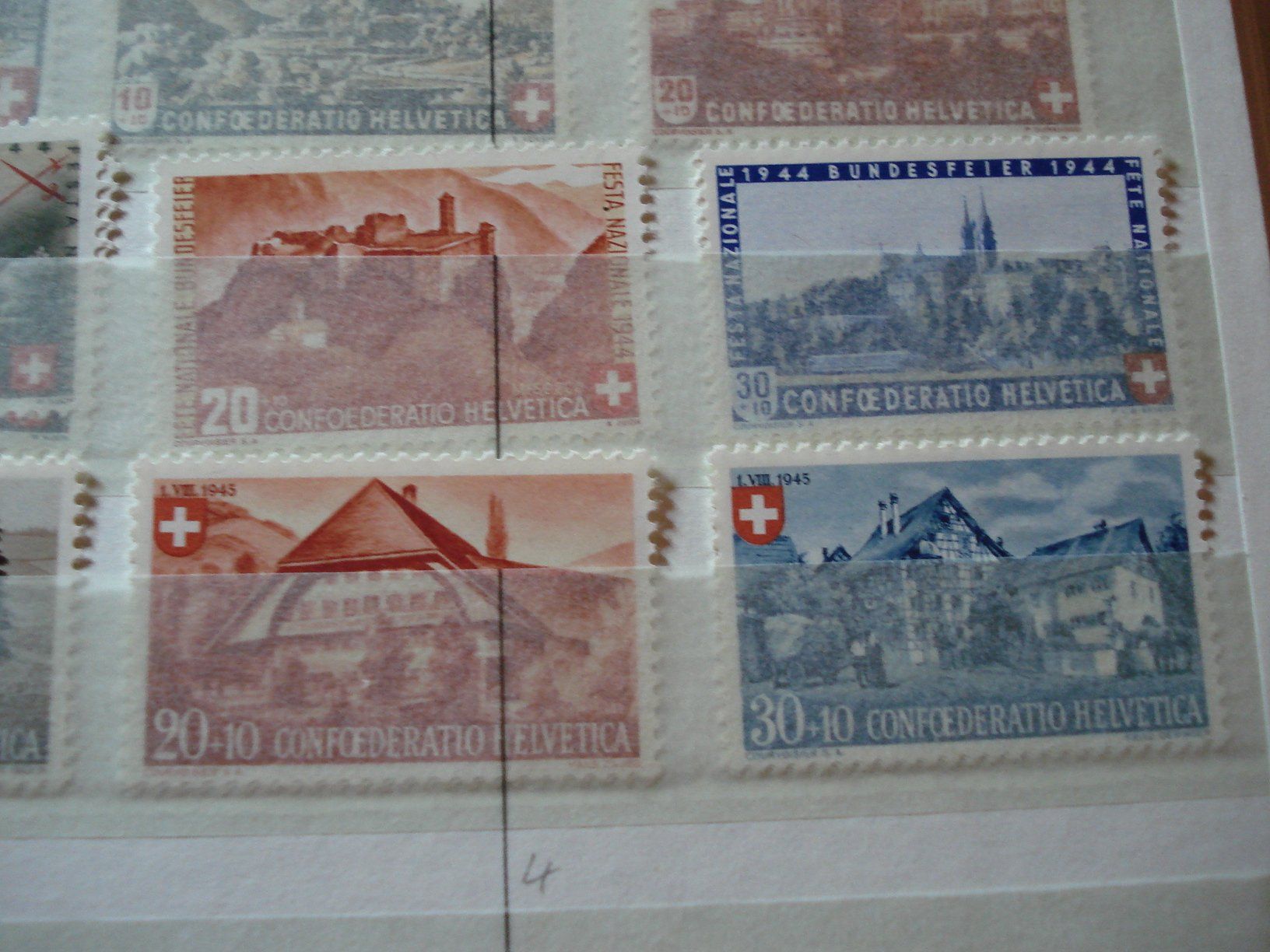 Tutti i francobolli: Lot alte Pro Patria * – Usato da Niederwil AG venduto da morostahu 2