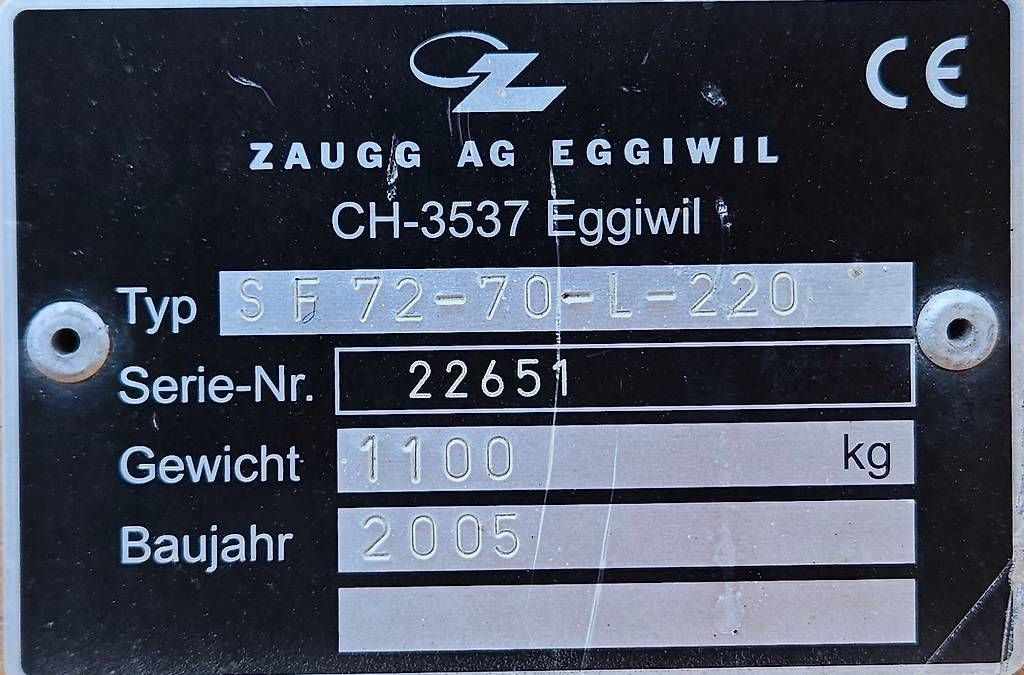 Tutte le macchine: Zaugg Schneefräse – Usato da jenaz venduto da mjoesler