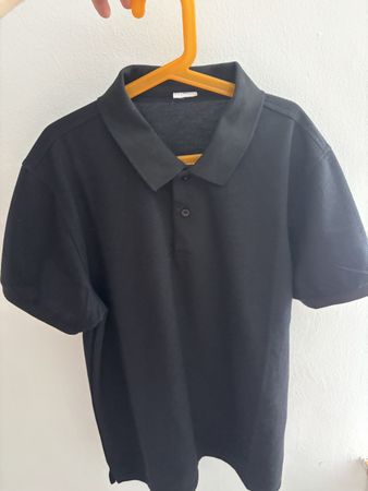 Poloshirt unisex Grösse M schwarz