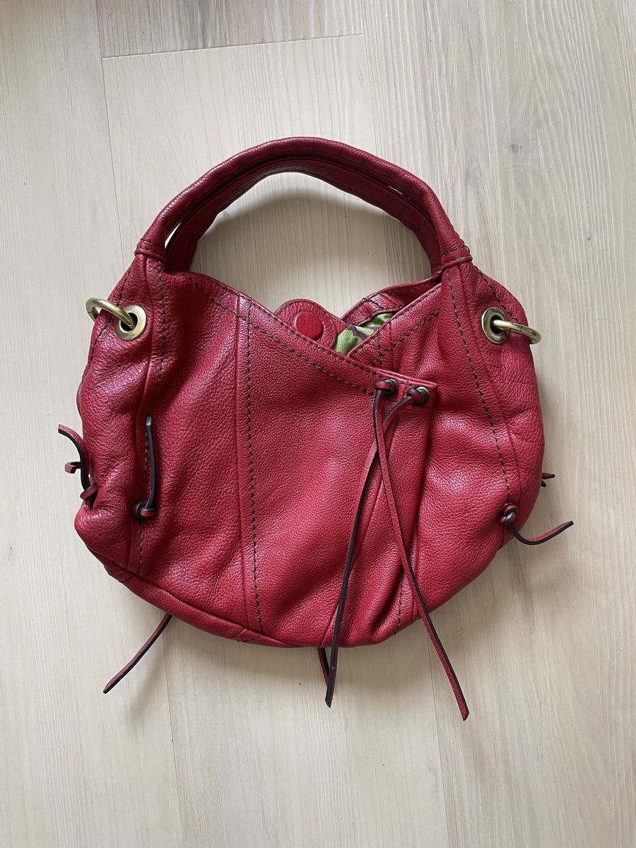 Borse da donna: Sac en cuir rouge – Nuovo (secondo la descrizione) da Prilly venduto da ngu_ccj2 1