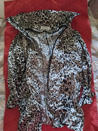 Veste légère Calvin Klein imprimé léopard taille S