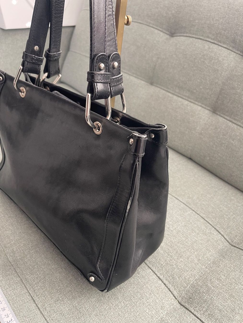 Bally Taschen für Damen: Schwarze Bally Handtasche aus Leder – Gebraucht aus Cham von pri_9ktk 3