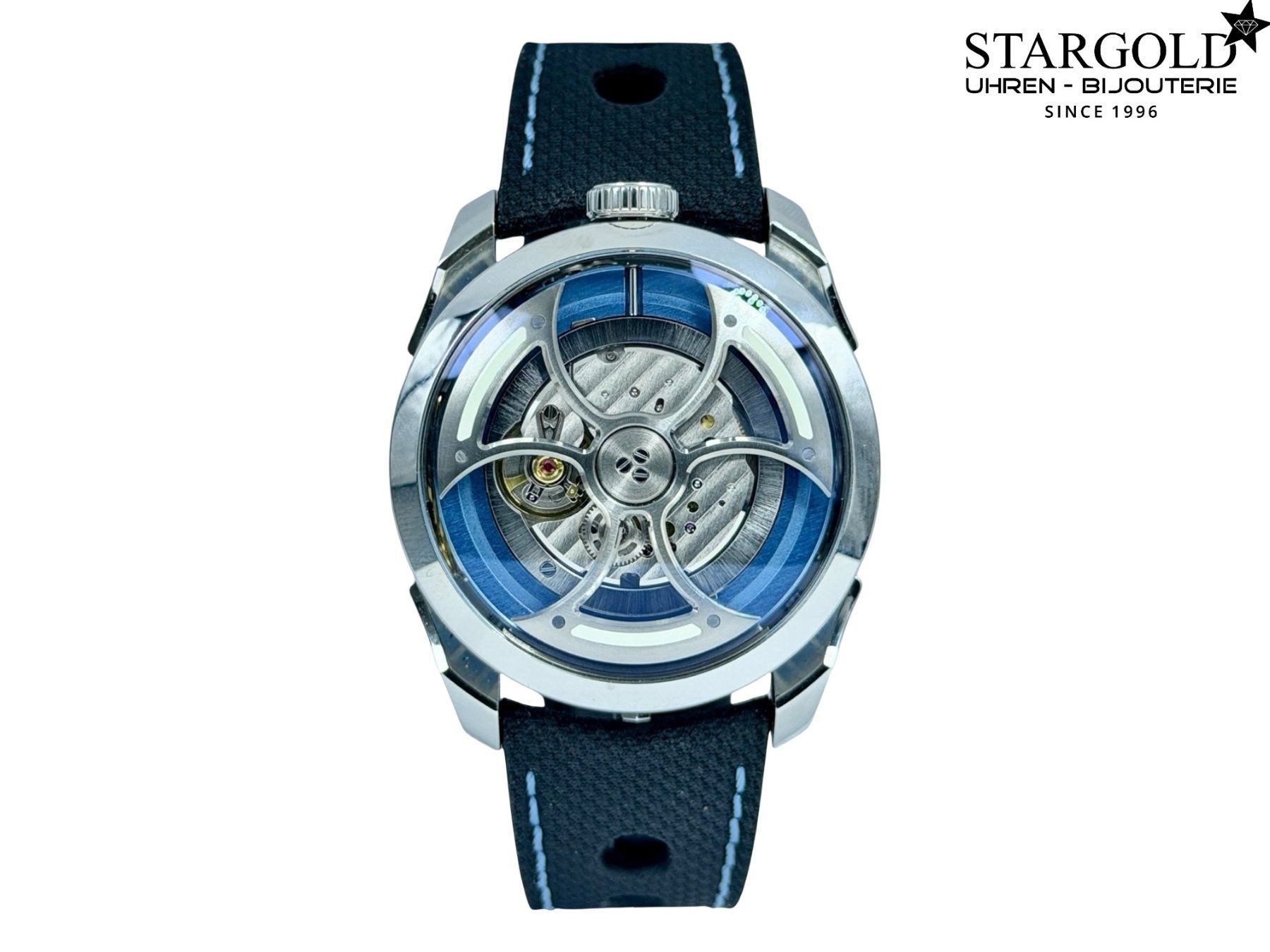 Orologi: M.A.D. Editions - Sky Blue  - M.A.D.1S – Usato da Zürich venduto da Stargold-Uhren