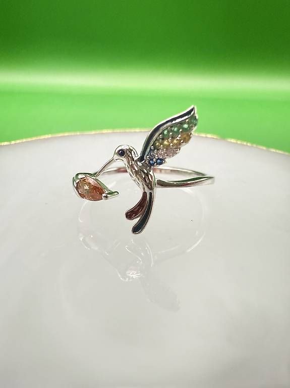 Bagues: Kolibri Ring aus 925 Silber – D'occasion à Thalwil par han_2b8c 2