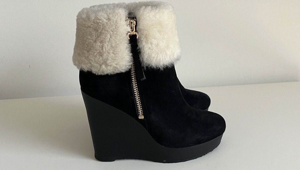 Scarpe da donna: Süße Winterschuhe mit Lammfell Gr.36 – Nuovo (secondo la descrizione) da Stäfa venduto da Exclusive0 1