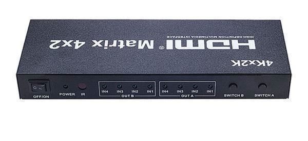 Home Cinema: HDMI Matrix Switch 4x2 mit Fernbedienung – Nuovo e nell'imballaggio originale da Unterägeri venduto da RmOnline 6
