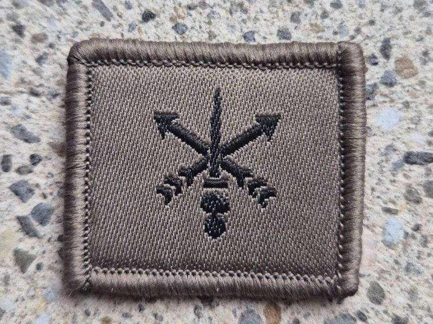 Schweizer Armee Placchette & Badge: *** Funktionsabzeichen AAD10 mit klett *** – Nuovo e nell'imballaggio originale da Riedholz venduto da fr_sIruP