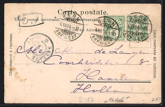 Cartoline postali: AK Schweizer Gebirgspost, Post-Kutsche – Usato da Berlin venduto da bartko-reher 1