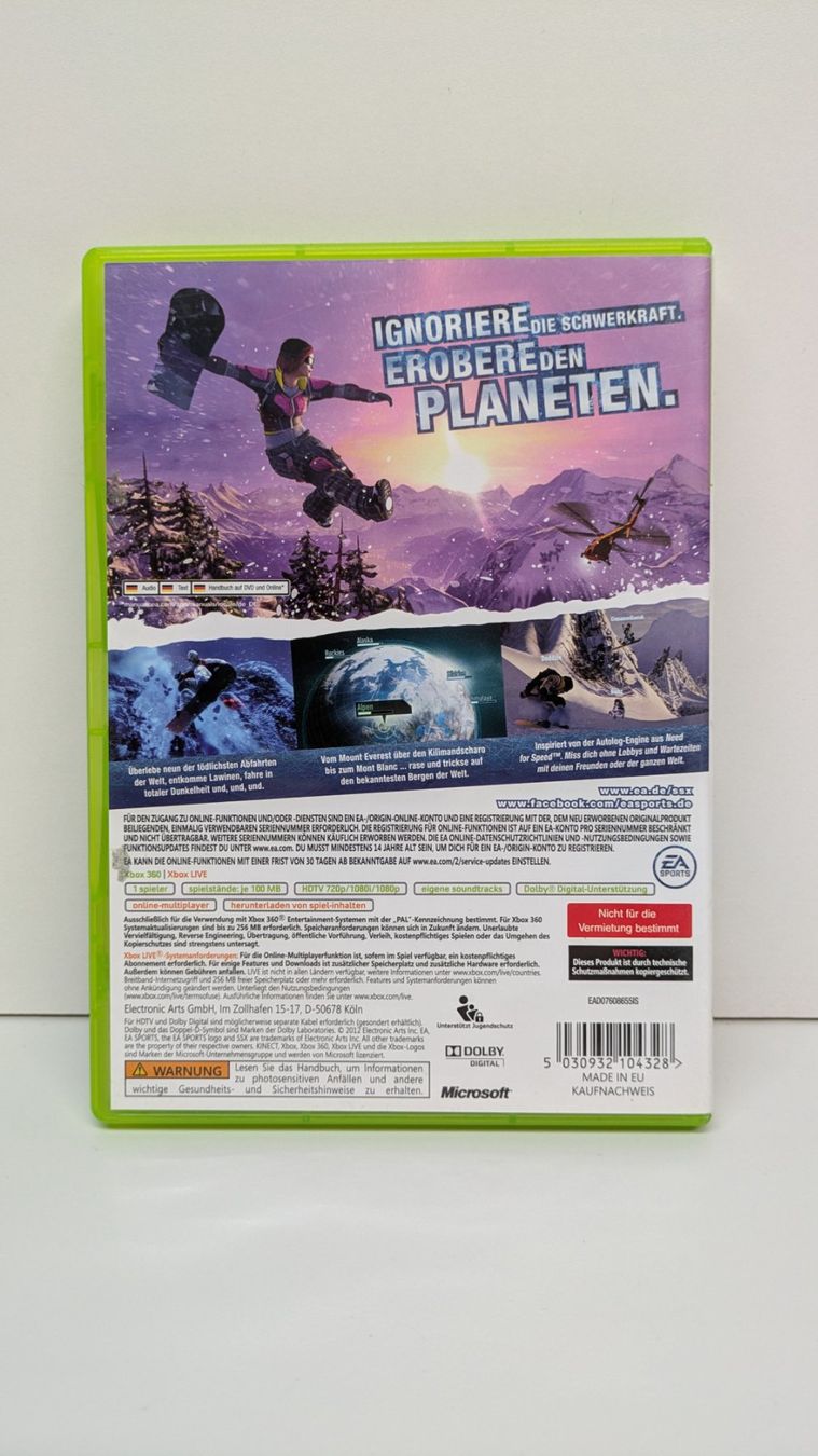 Giochi: SSX - Xbox 360 – Usato da Menziken venduto da mame18 2