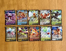 Pokémon Karten 10x V Karten SWSH NM - Mint