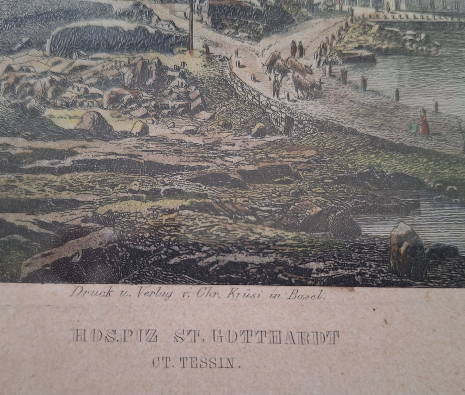 Foto & Immagini: Bild Hospiz St. Gotthard, Tessin – Usato da Winterthur venduto da Goldpipau 1