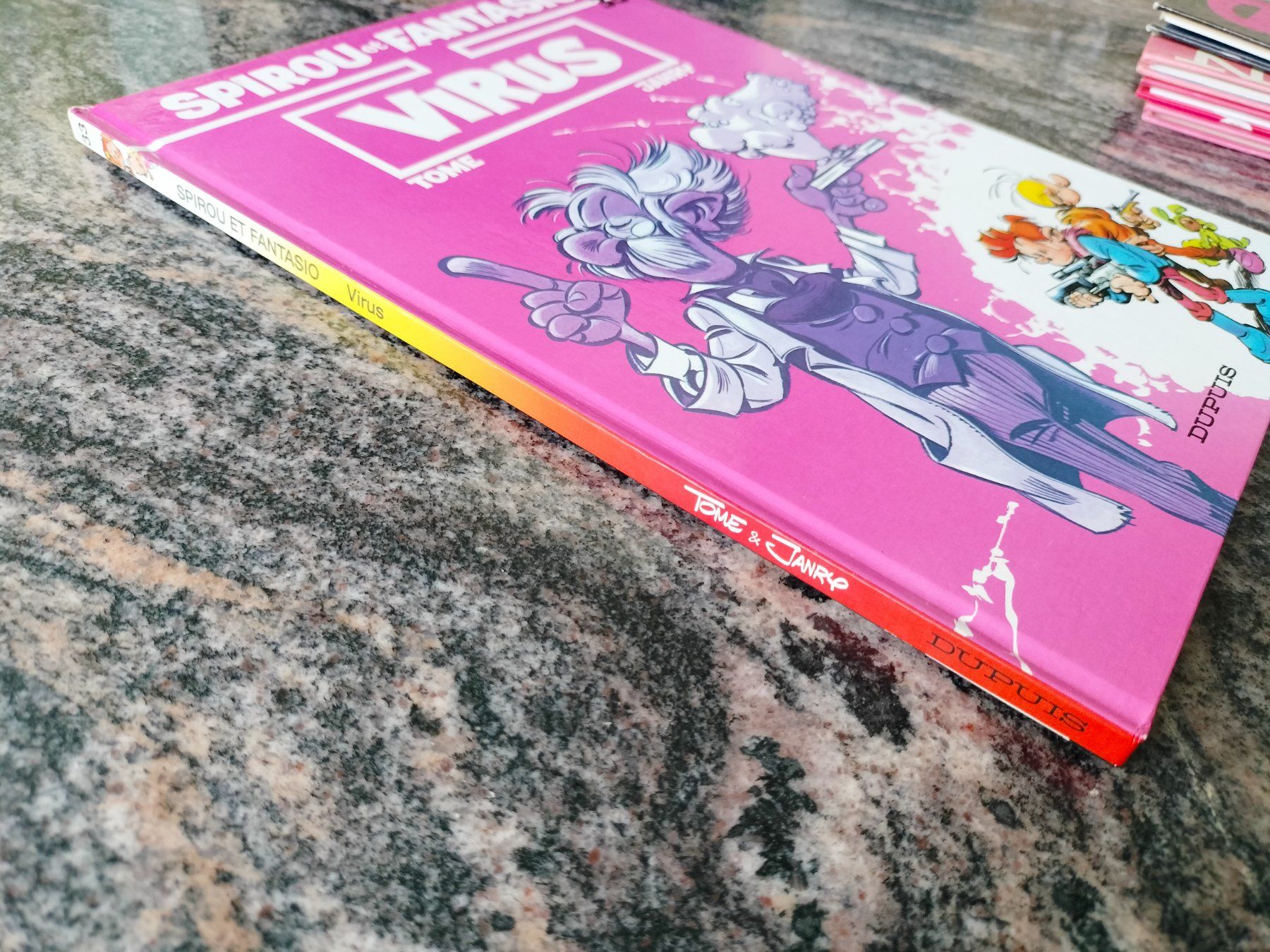 Fumetti: Spirou et Fantasio tome 33 Virus " – Usato da Cortaillod venduto da rozinna 2