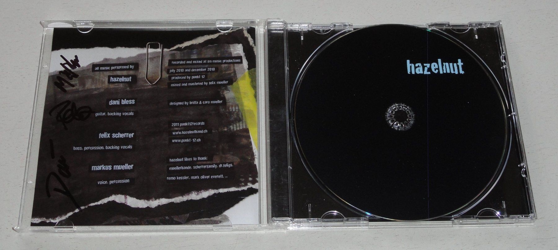 CDs: Hazelnut - Dani Bless, Felix Scherrer, Markus Mueller – D'occasion à Unterbäch par kolbar 2