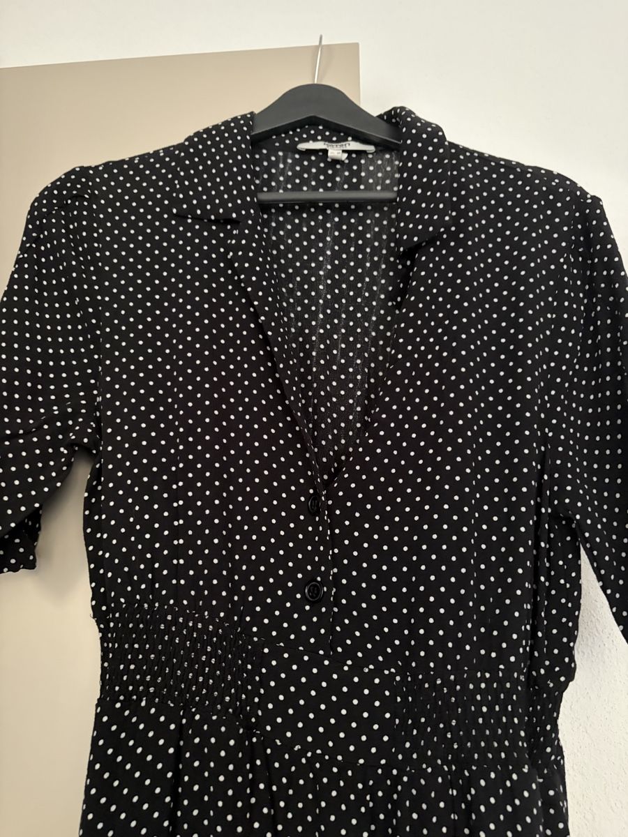Kleider: Koton Dress black white dots size 42 – Neu (gemäss Beschreibung) aus Zürich von Mss_sen 3