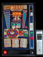 Crazy Joker – Spielautomat mit Notenprüfer