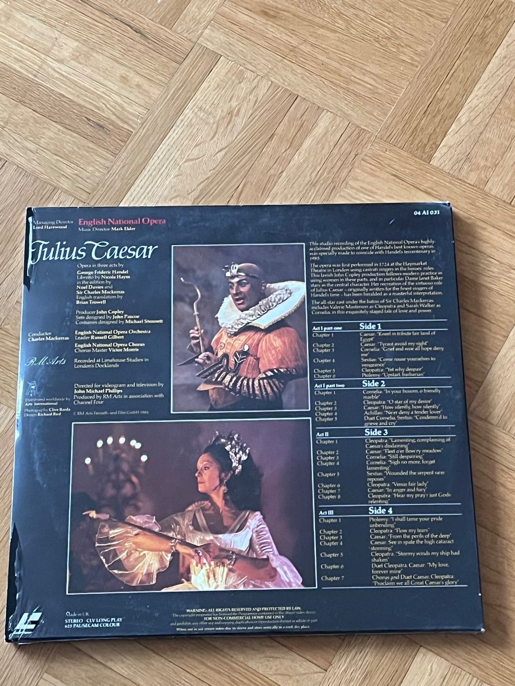 Alle DVDs: Laserdisc Julius Caesar – Gebraucht aus Winterthur von Mmagu 1