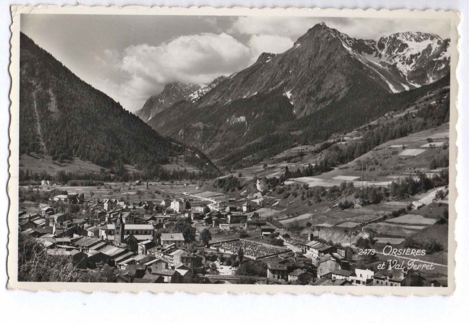 Cartoline postali: ORSIÈRES et Val Ferret – Usato da Jona venduto da philajona