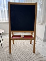 Kinderstaffelei / Doppelseitige Maltafel aus Holz Ikea