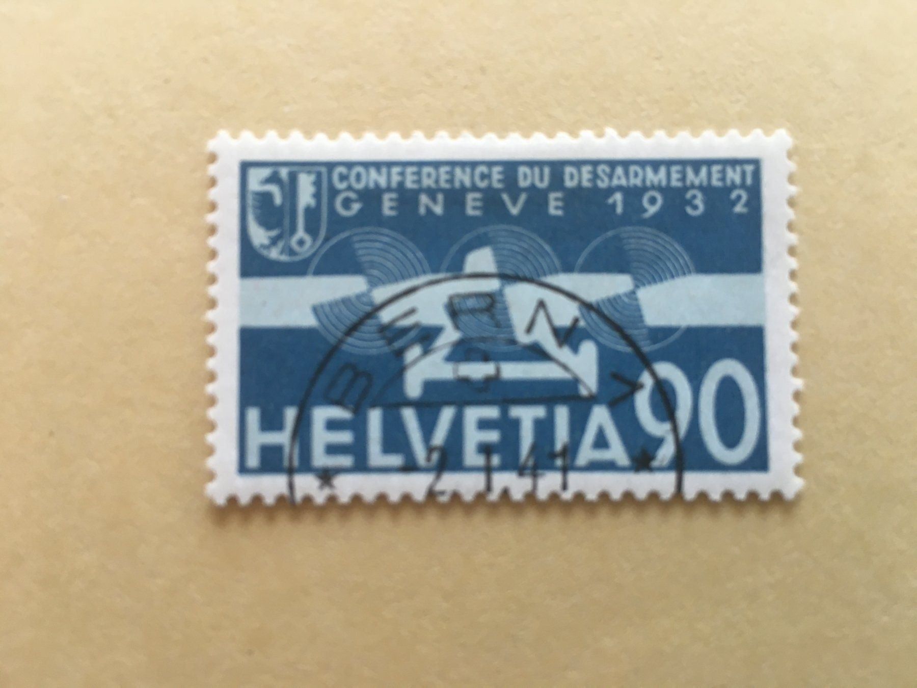 Tutti i francobolli: Briefmarke Luftpost Nr.18 – Usato da Abtwil SG venduto da Cards31