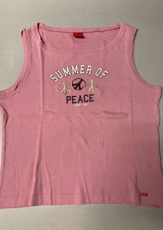 Esprit Top, Gr. XL   “summer of peace!“